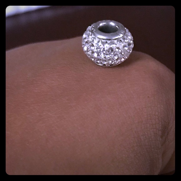 Cubic Zirconia charm (bracelet not included) - Picture 2 of 5